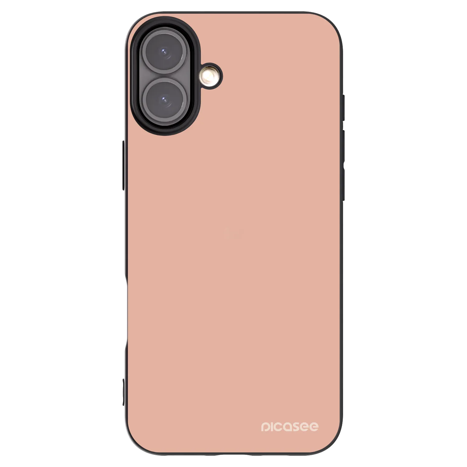 Picasee Apple iPhone 16 Plus Hülle - Schwarzes Silikon - Lullaby