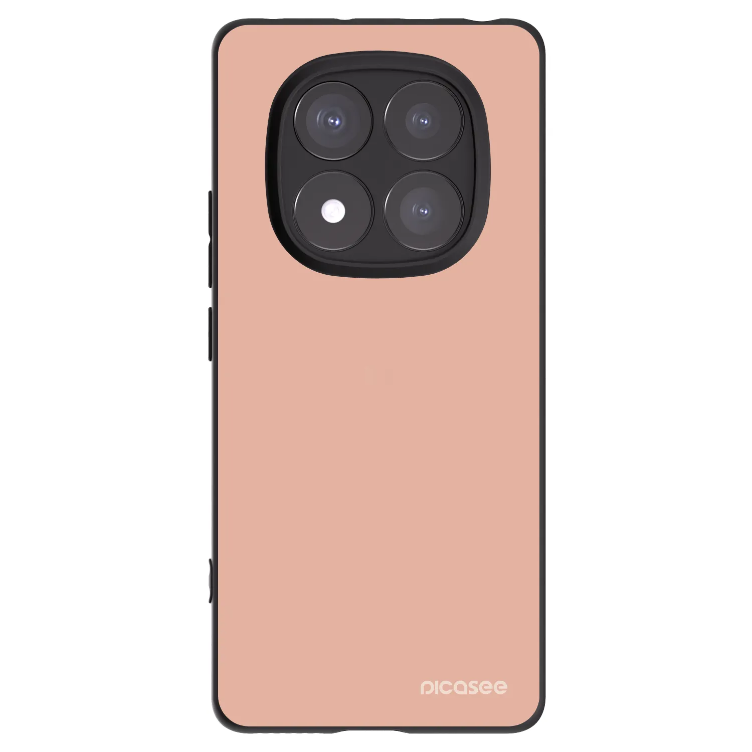 Picasee Xiaomi Redmi Note 14 Pro 5G Hülle - Schwarzes Silikon - Lullaby