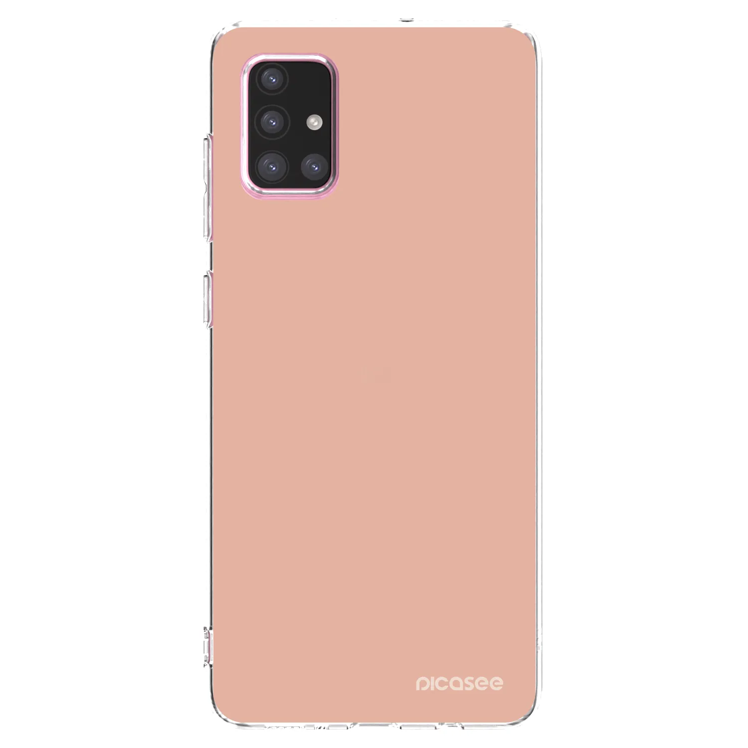 Picasee Samsung Galaxy A71 A715F Hülle - Transparentes Silikon - Lullaby