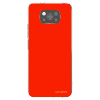 Picasee Xiaomi Poco X3 Hülle - Schwarzes Silikon - Maranello Red