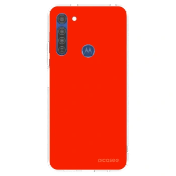 Hülle für Motorola Moto G8 - Maranello Red