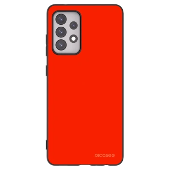 Picasee Samsung Galaxy A52 5G A525F Hülle - Schwarzes Silikon - Maranello Red