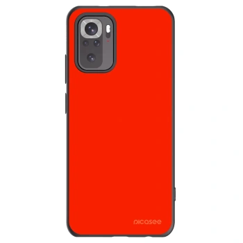 Picasee Xiaomi Redmi Note 10S Hülle - Schwarzes Silikon - Maranello Red