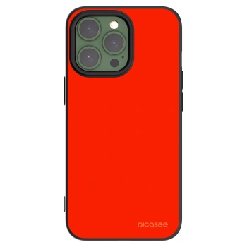 Picasee Apple iPhone 13 Pro Hülle - Schwarzes Silikon - Maranello Red