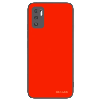 Picasee Xiaomi Redmi Note 10 5G Hülle - Schwarzes Silikon - Maranello Red