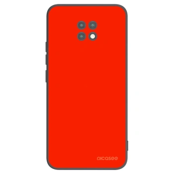Picasee Xiaomi Redmi Note 9T Hülle - Schwarzes Silikon - Maranello Red