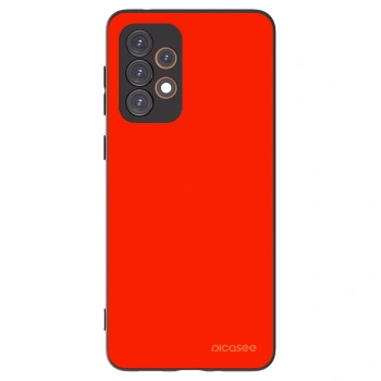 Picasee Samsung Galaxy A33 5G A336 Hülle - Schwarzes Silikon - Maranello Red