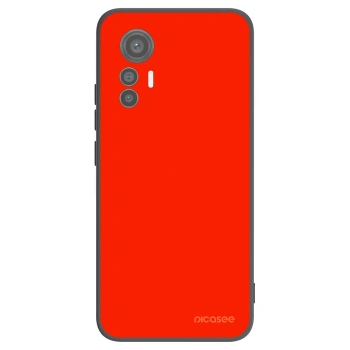 Picasee Xiaomi 12 Lite Hülle - Schwarzes Silikon - Maranello Red