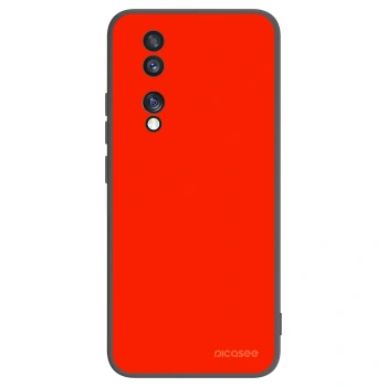 Picasee Honor 70 Hülle - Schwarzes Silikon - Maranello Red