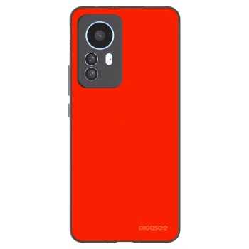 Picasee Xiaomi 12T Pro Hülle - Schwarzes Silikon - Maranello Red