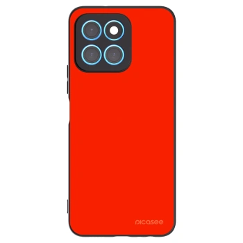 Picasee Honor X6 Hülle - Schwarzes Silikon - Maranello Red