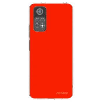 Picasee Xiaomi Redmi Note 11S 5G Hülle - Transparentes Silikon - Maranello Red