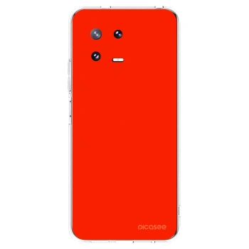 Picasee Xiaomi 13 Pro Hülle - Transparentes Silikon - Maranello Red