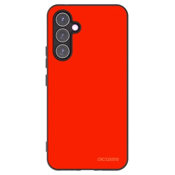 Picasee Samsung Galaxy A54 5G A546B Hülle - Schwarzes Silikon - Maranello Red