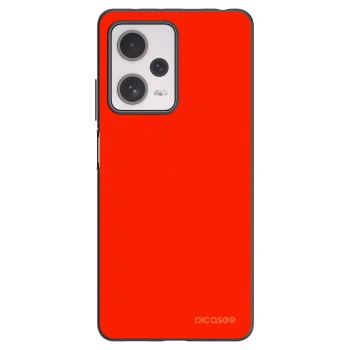 Picasee Xiaomi Redmi Note 12 Pro+ 5G Hülle - Schwarzes Silikon - Maranello Red