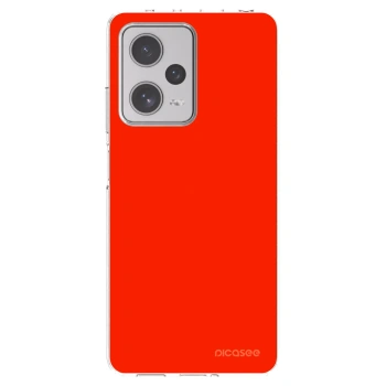 Picasee Xiaomi Redmi Note 12 Pro+ 5G Hülle - Transparentes Silikon - Maranello Red