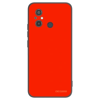 Picasee Xiaomi Redmi 12C Hülle - Schwarzes Silikon - Maranello Red