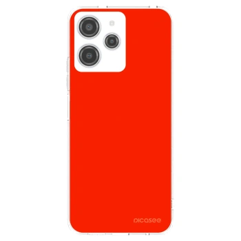 Picasee Xiaomi Redmi 12 4G Hülle - Transparentes Silikon - Maranello Red