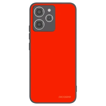 Picasee Xiaomi Redmi 12 4G Hülle - Schwarzes Silikon - Maranello Red