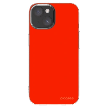 Picasee Apple iPhone 15 Hülle - Transparentes Silikon - Maranello Red