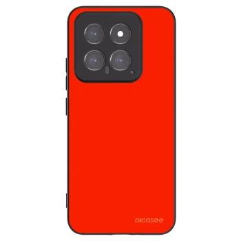 Picasee Xiaomi 14 Hülle - Schwarzes Silikon - Maranello Red