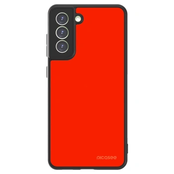 Picasee ULTIMATE CASE PowerShare für Samsung Galaxy S21 FE 5G - Maranello Red