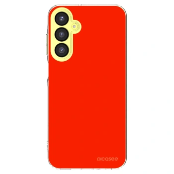 Picasee Samsung Galaxy A25 A256B 5G Hülle - Transparentes Silikon - Maranello Red