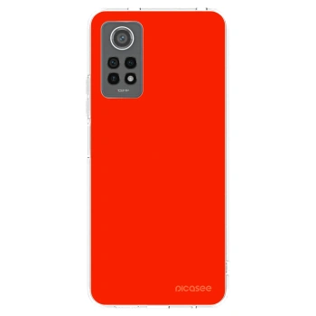 Picasee Xiaomi Redmi Note 12 Pro 4G Hülle - Transparentes Silikon - Maranello Red