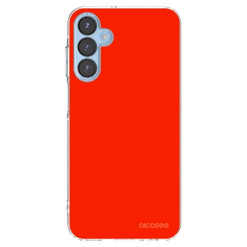 Picasee Samsung Galaxy A15 A156B 5G Hülle - Transparentes Silikon - Maranello Red
