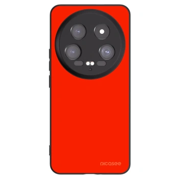 Picasee Xiaomi 14 Ultra Hülle - Schwarzes Silikon - Maranello Red