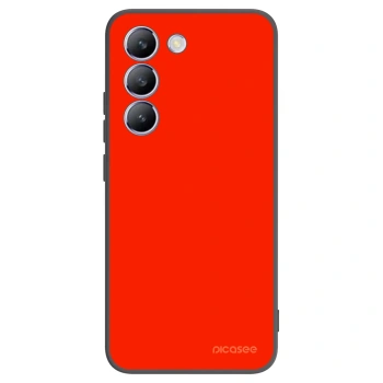 Picasee Vivo V40 SE 5G Hülle - Schwarzes Silikon - Maranello Red