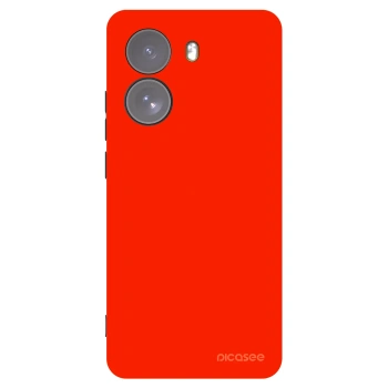 Picasee Xiaomi Poco X7 Hülle - Schwarzes Silikon - Maranello Red