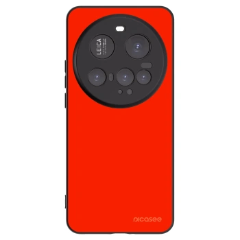 Picasee Xiaomi 15 Ultra Hülle - Schwarzes Silikon - Maranello Red