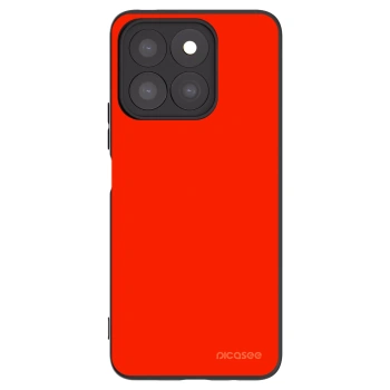 Picasee Honor X8c Hülle - Schwarzes Silikon - Maranello Red