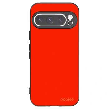 Picasee Google Pixel 9 Pro Hülle - Schwarzes Silikon - Maranello Red