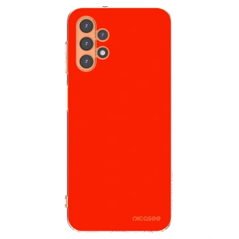 Picasee Samsung Galaxy A13 5G Hülle - Transparentes Silikon - Maranello Red