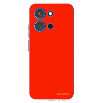 Picasee Xiaomi Redmi 15C 4G Hülle - Transparentes Silikon - Maranello Red