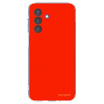 Picasee Samsung Galaxy A17 5G Hülle - Transparentes Silikon - Maranello Red