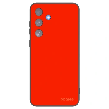 Picasee Samsung Galaxy S25 FE 5G Hülle - Schwarzes Silikon - Maranello Red