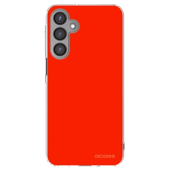 Picasee Samsung Galaxy A16 4G Hülle - Transparentes Silikon - Maranello Red
