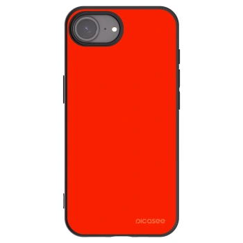 Picasee Apple iPhone 17e Hülle - Schwarzes Silikon - Maranello Red