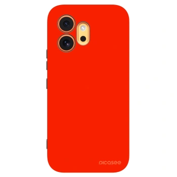 Picasee Honor 600 Hülle - Schwarzes Silikon - Maranello Red