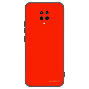 Picasee Xiaomi Redmi Note 9S Hülle - Schwarzes Silikon - Maranello Red
