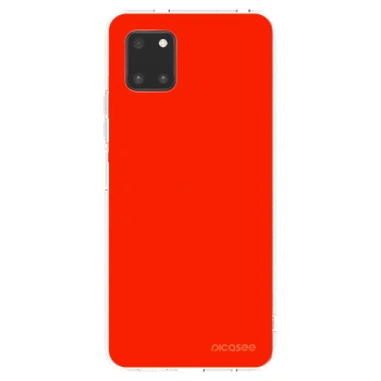 Picasee Samsung Galaxy Note 10 Lite N770F Hülle - Transparentes Silikon - Maranello Red