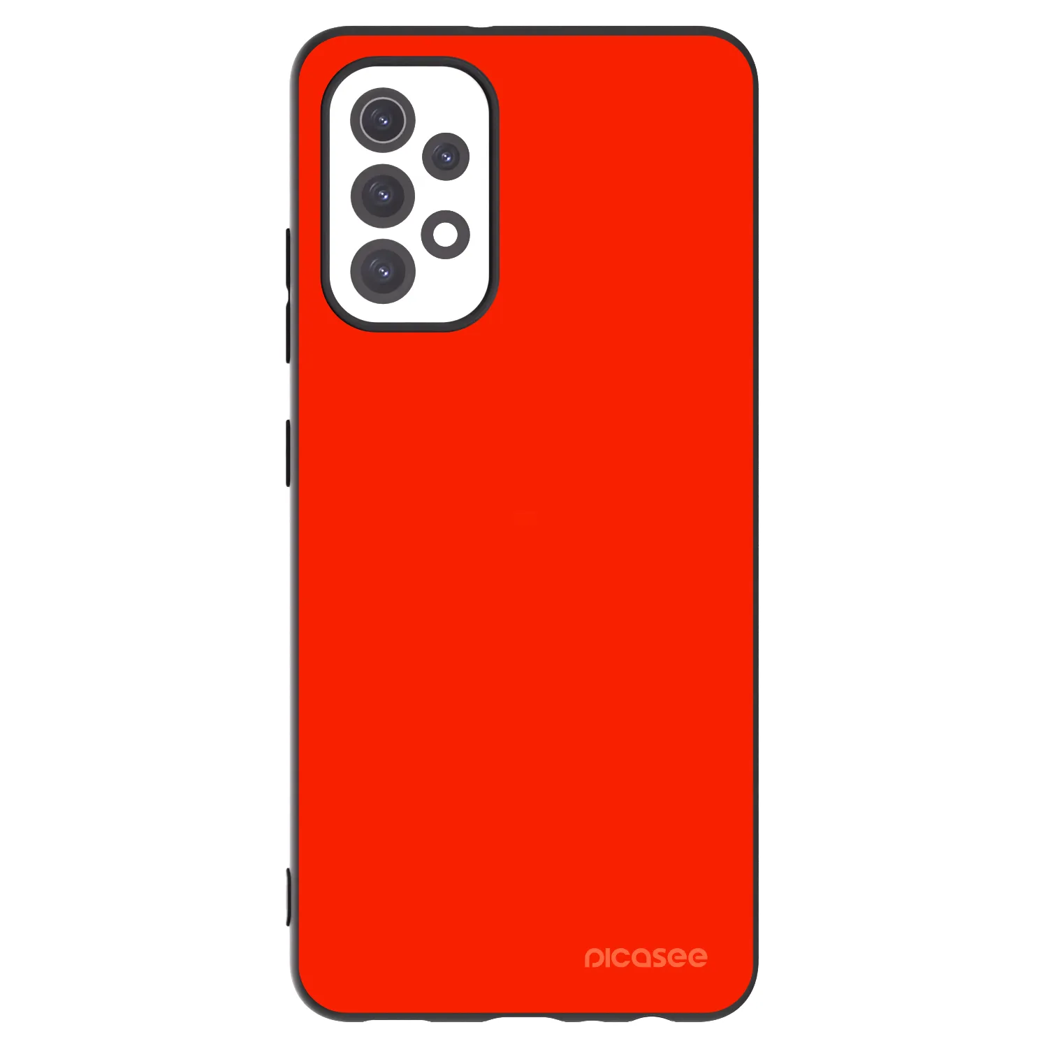 Picasee Samsung Galaxy A32 5G A326B Hülle - Schwarzes Silikon - Maranello Red
