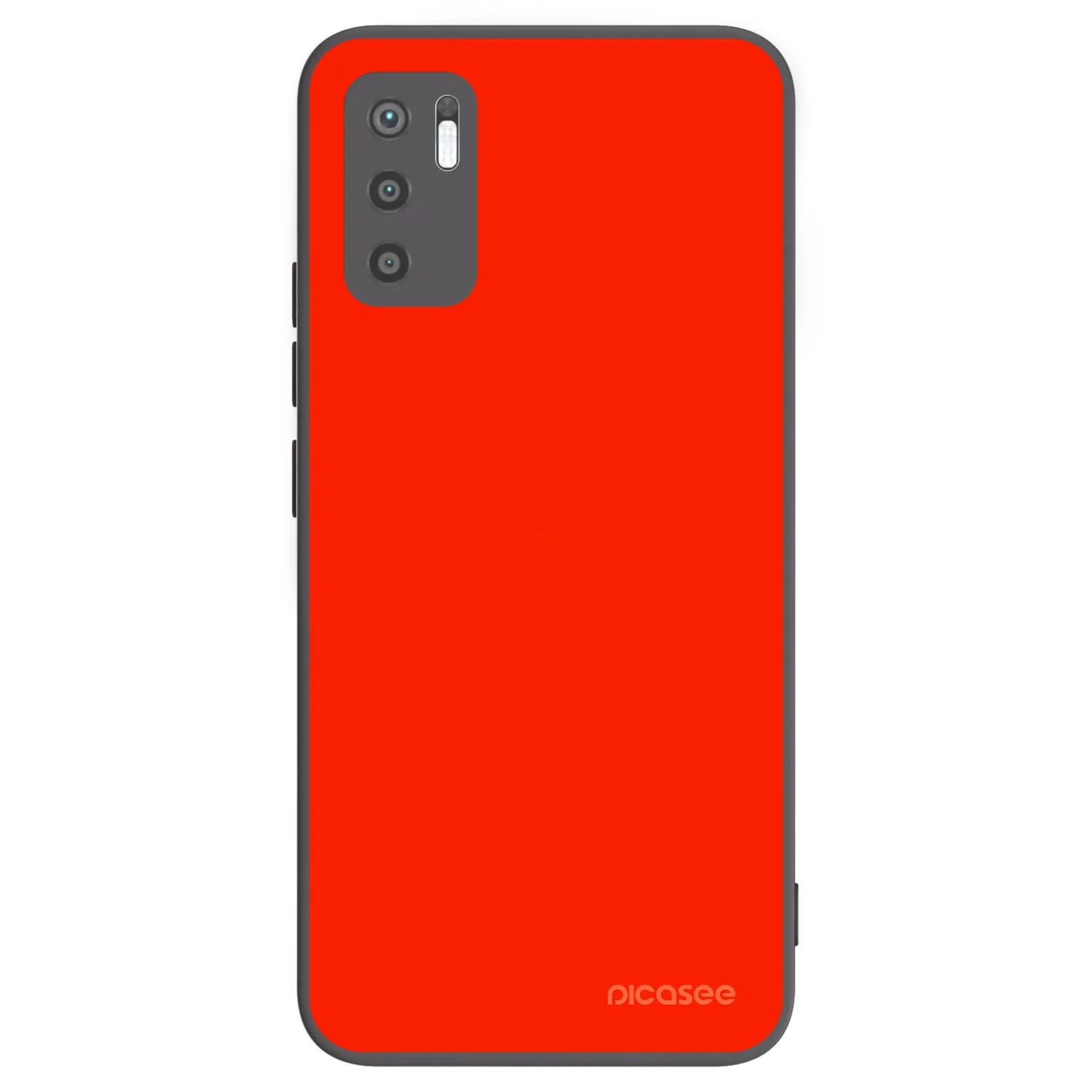 Picasee Xiaomi Redmi Note 10 5G Hülle - Schwarzes Silikon - Maranello Red