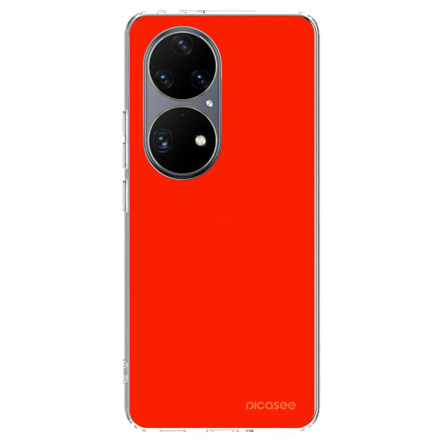 Picasee Huawei P50 Hülle - Transparentes Silikon - Maranello Red
