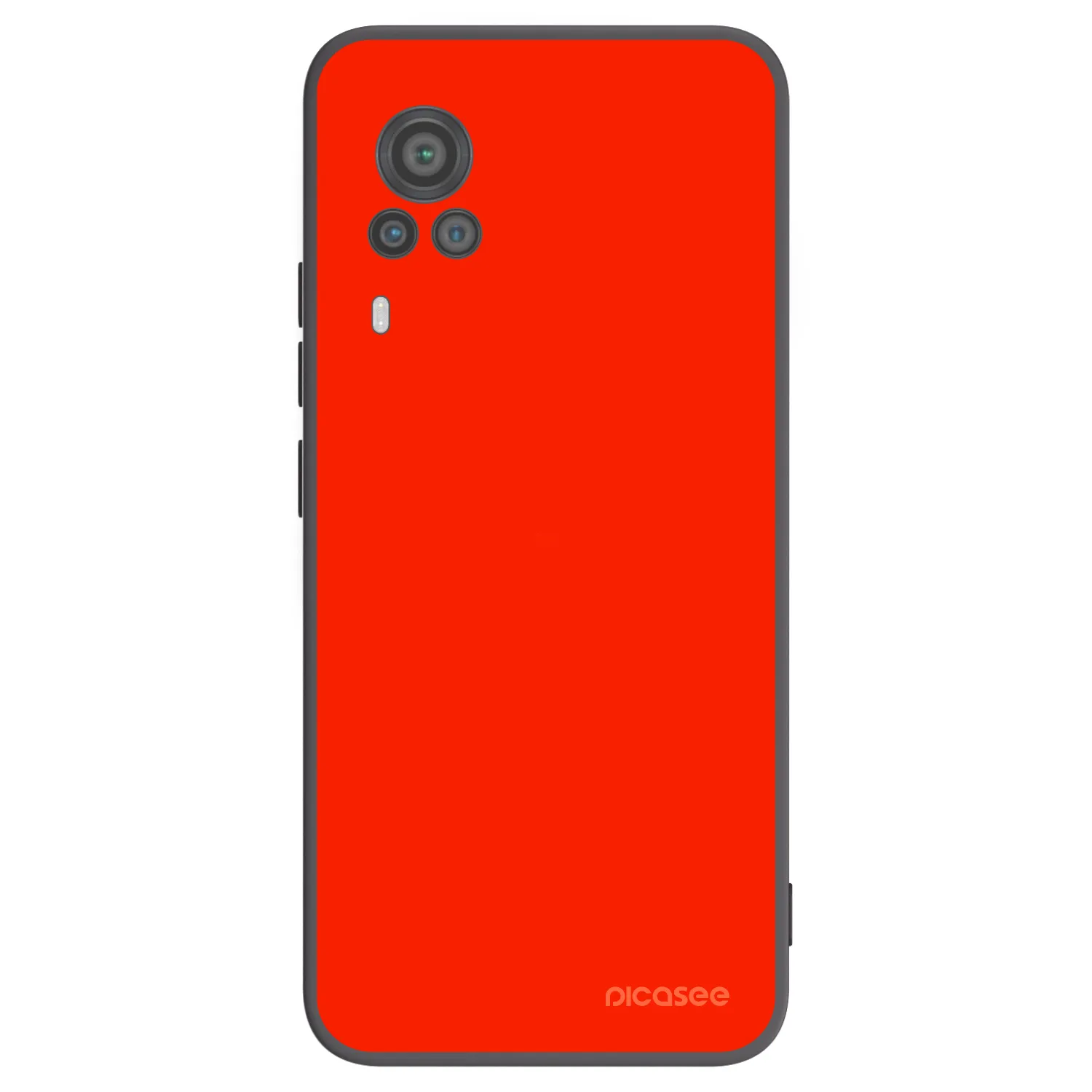 Picasee Vivo X60 Pro 5G Hülle - Schwarzes Silikon - Maranello Red