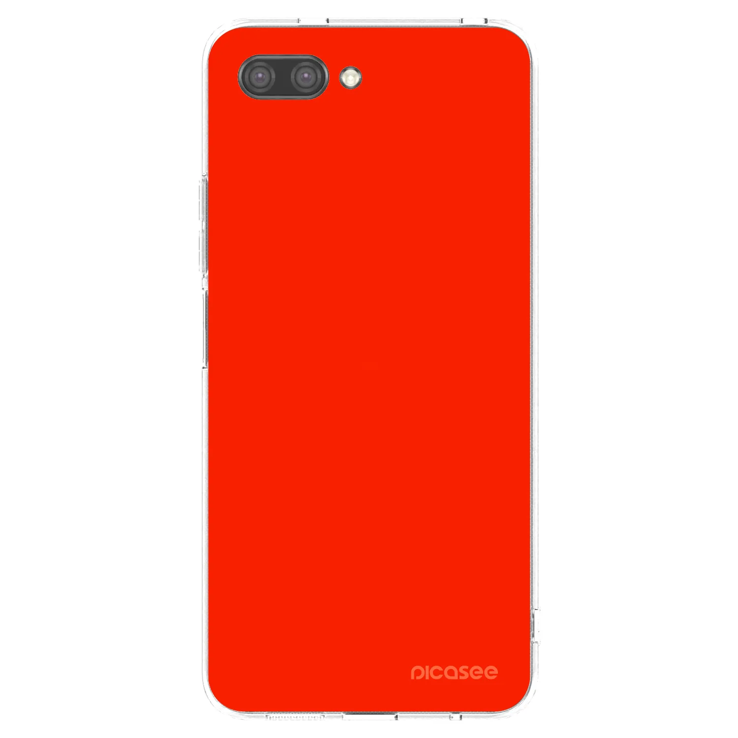Picasee Honor 10 Hülle - Transparentes Silikon - Maranello Red