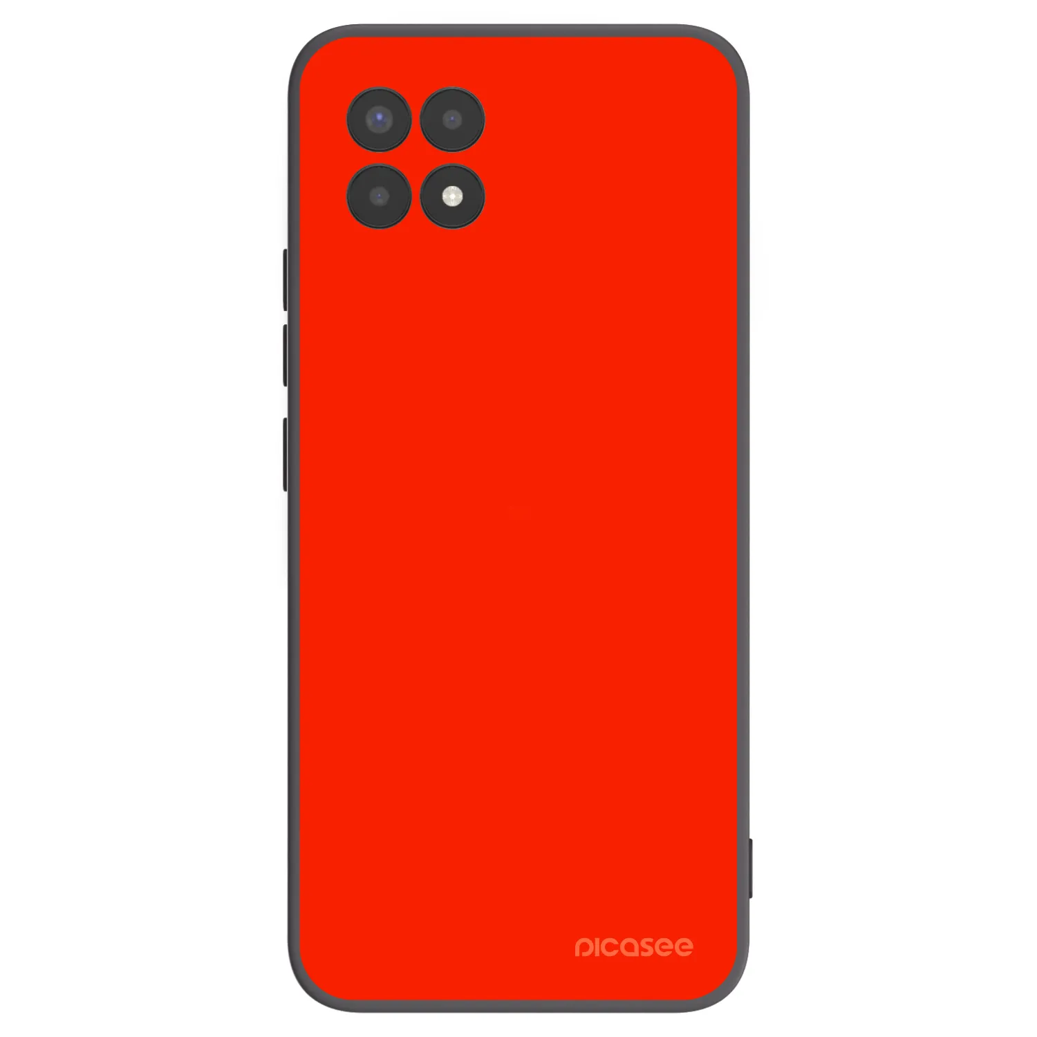 Picasee Realme 8i Hülle - Schwarzes Silikon - Maranello Red